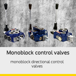 hydraulic valves monoblock